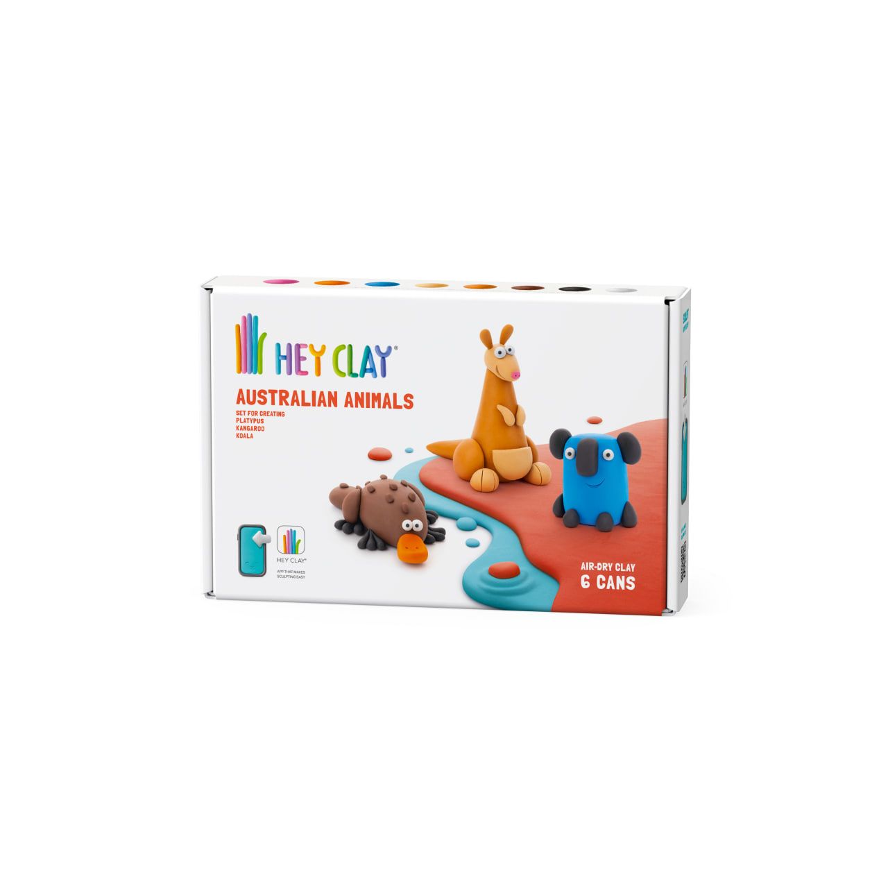 Koala, Kangaroo, Platypus